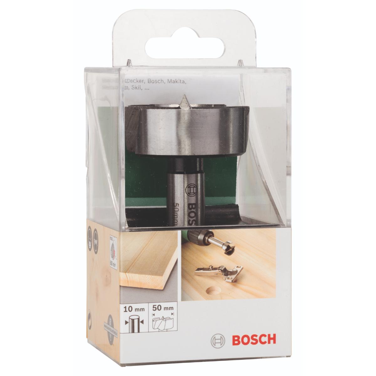 Bosch Forstnerbohrer, DIN 7483 G D= 50,0 mm, L= 90 mm