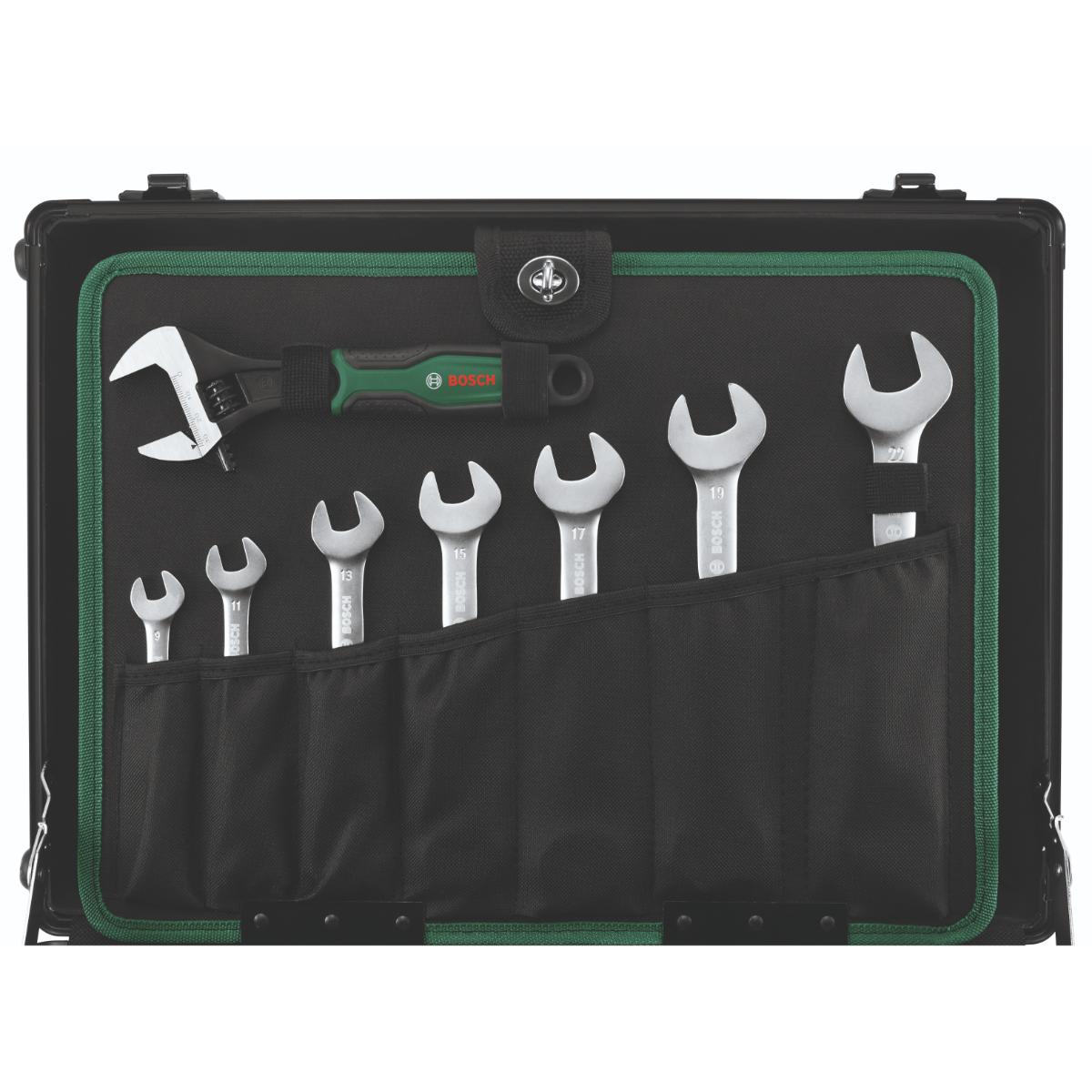 Bosch Rollwerkzeugkoffer-Set 119-teilig