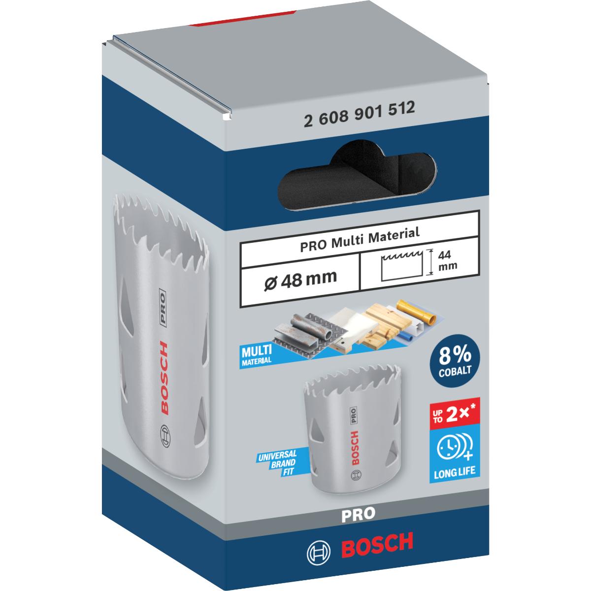 Bosch PRO Multi Material Lochsäge mit Gewinde