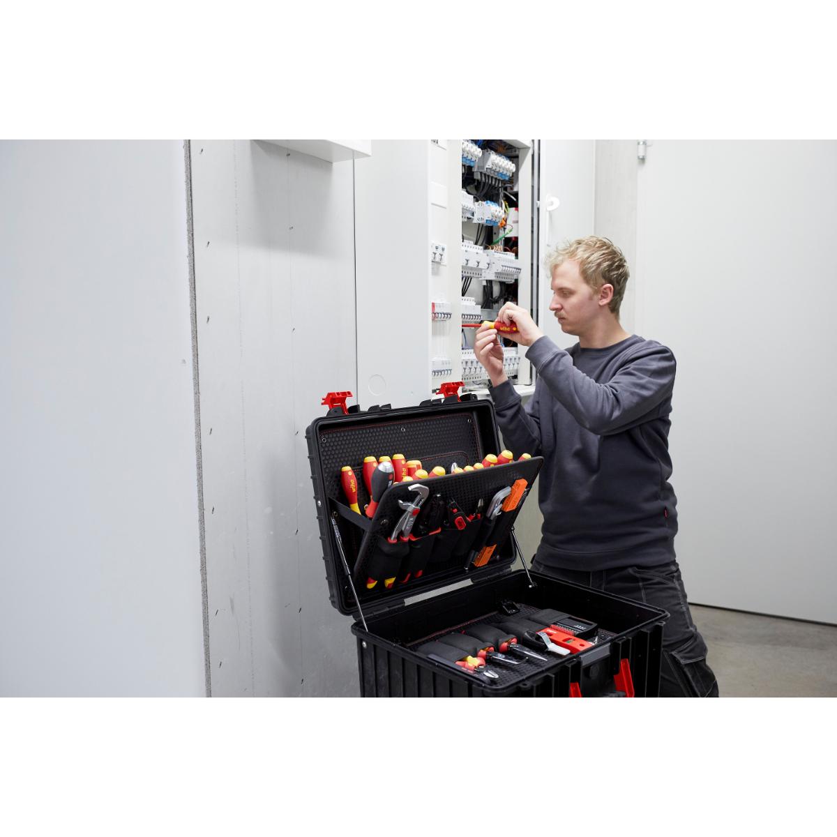 Wiha Werkzeugkoffer XL electric 81-teilges Set