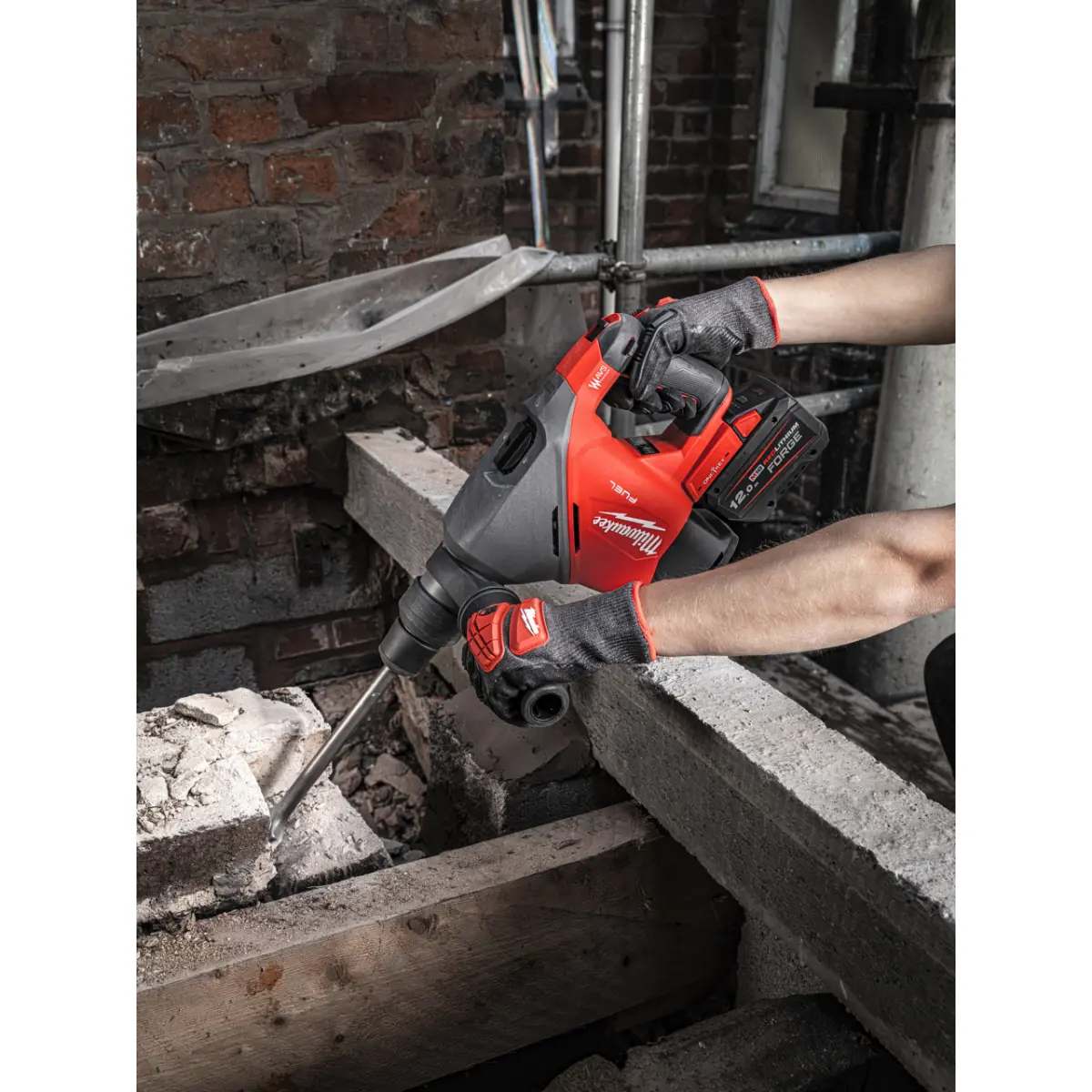 Milwaukee M18 ONE-KEY SDS-Max Akku-Kombihammer 40 mm M18 FHACO540-122C EU