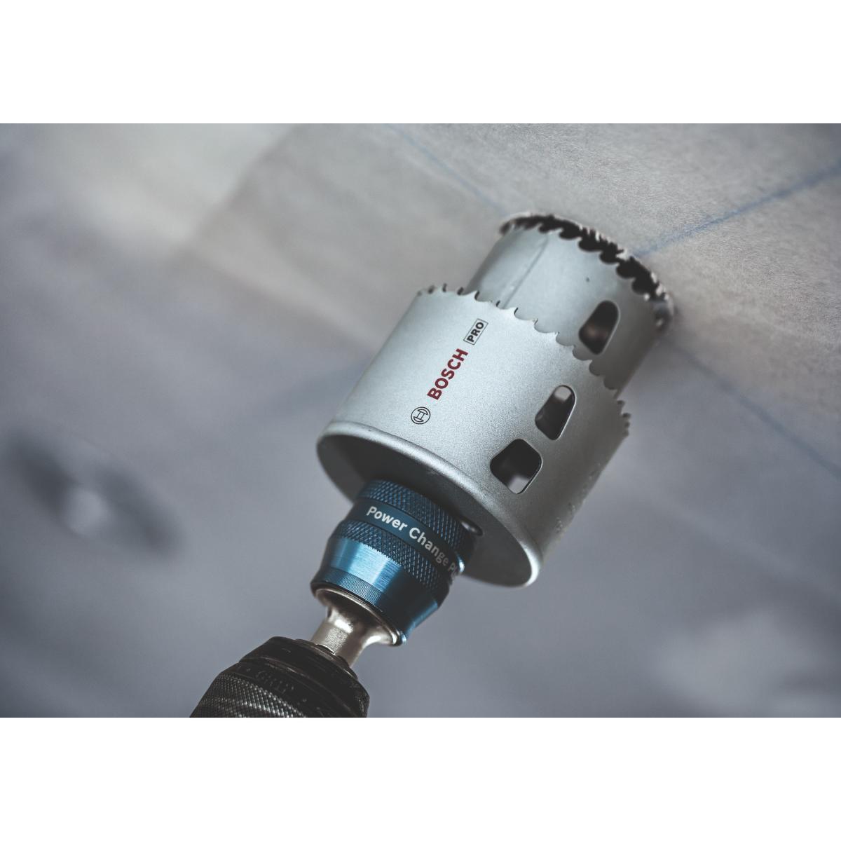 Bosch Wood and Drywall Lochsäge mit Aufsteckhalter und Randsenker, 68 x 30 mm
