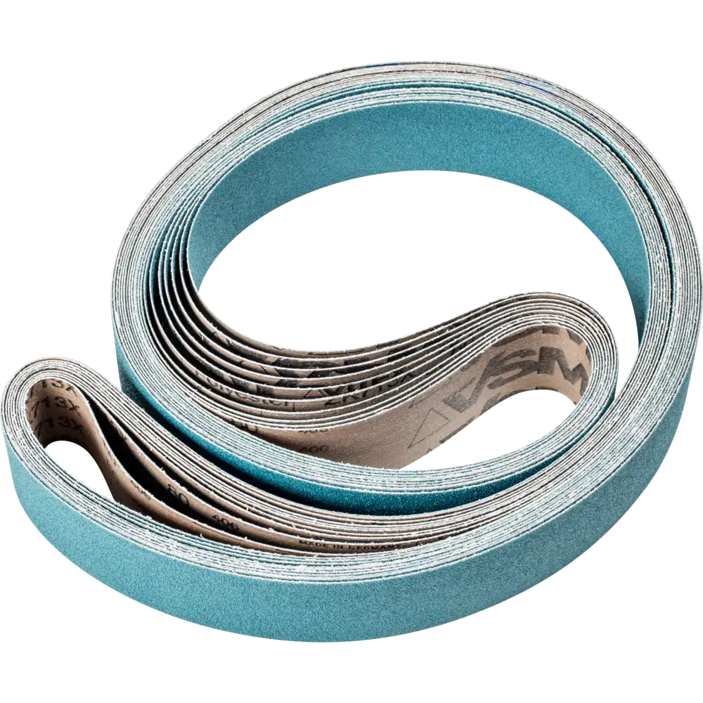 PFERD TOOLS Zirkon Schleifband BA Z für hohen Abtrag mit Bandschleifer Langband