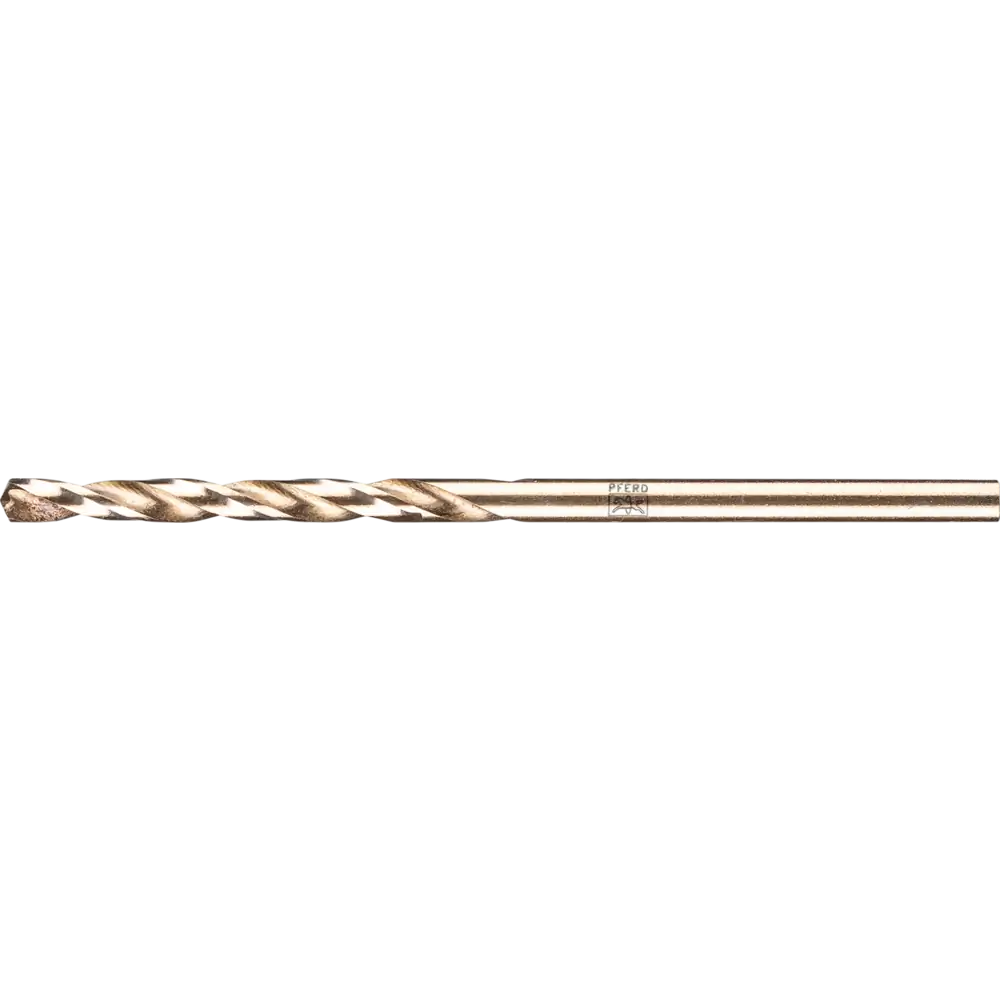 PFERD TOOLS Spiralbohrer INOX Ø 2,5 mm HSS-E Co5 N DIN 340 135° lange Ausführung