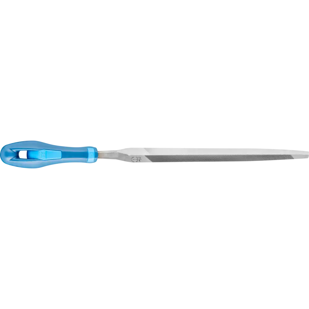 PFERD TOOLS Sägefeile mit Heft Dreikant normal Hieb 2 universell zum Schärfen