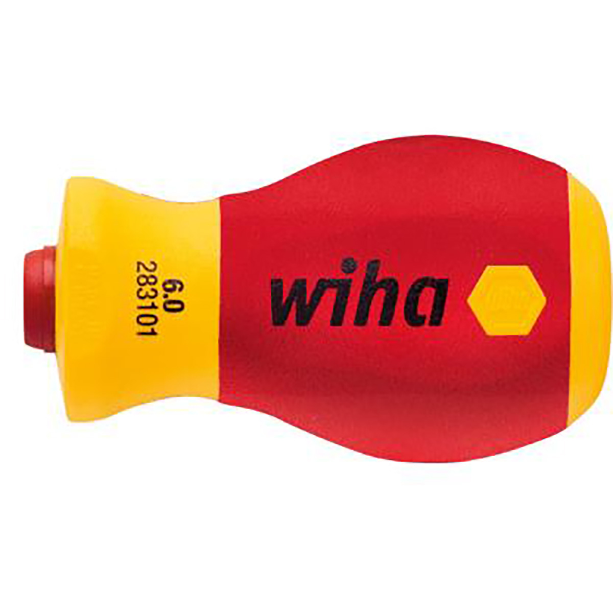 Wiha Schraubendreher mit Bithalter Set slimVario electric Stubby 4-teilges Set mit slimBits