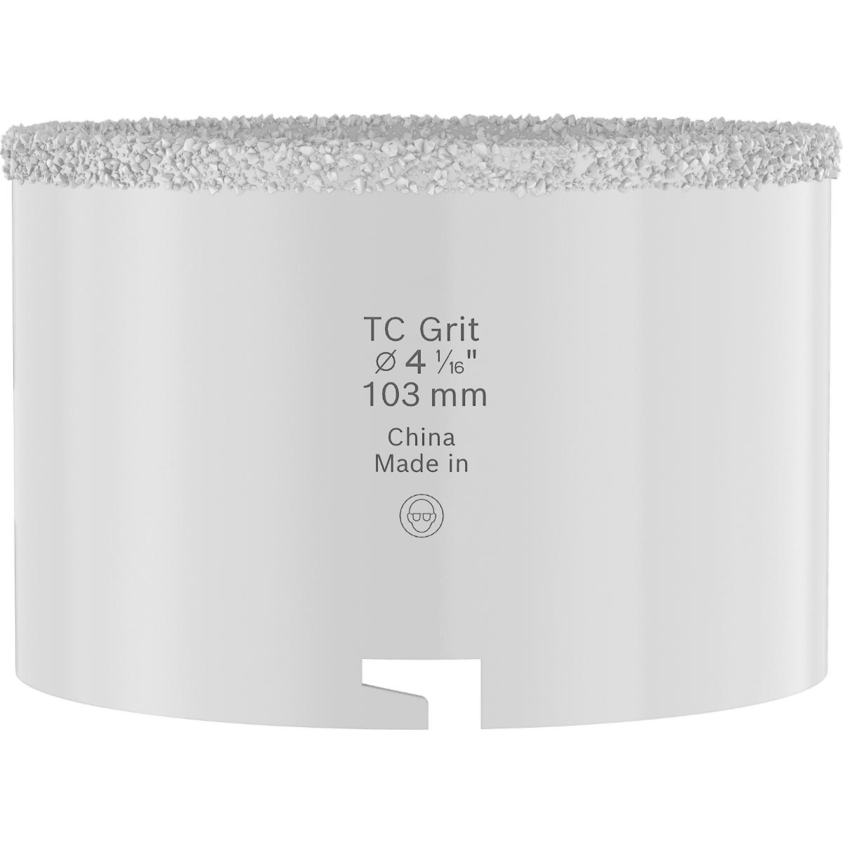 Bosch Brick and Soft Tile Lochsäge mit Aufsteckhalter, 103 x 60 mm