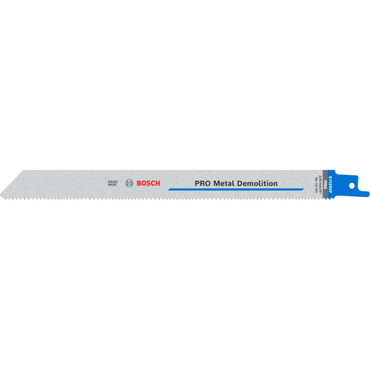 Bosch PRO Säbelsägeblatt S 1125 VF, Heavy for Metal, 5er-Pack