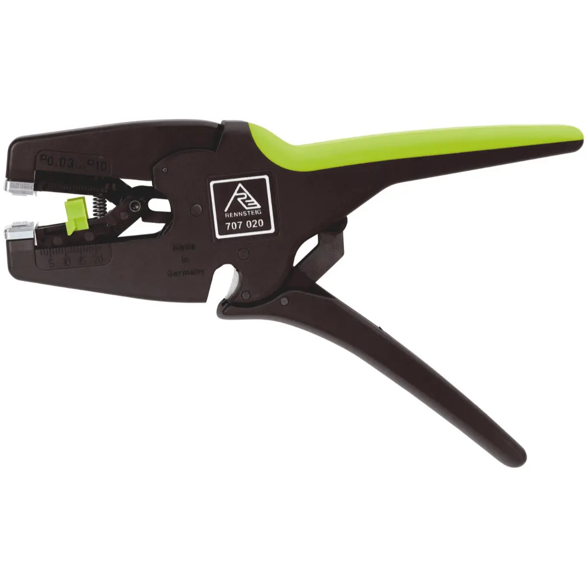 Rennsteig Multistrip® 10, selbsteinstellende Abisolierzange 0,03 - 10,0 mm²