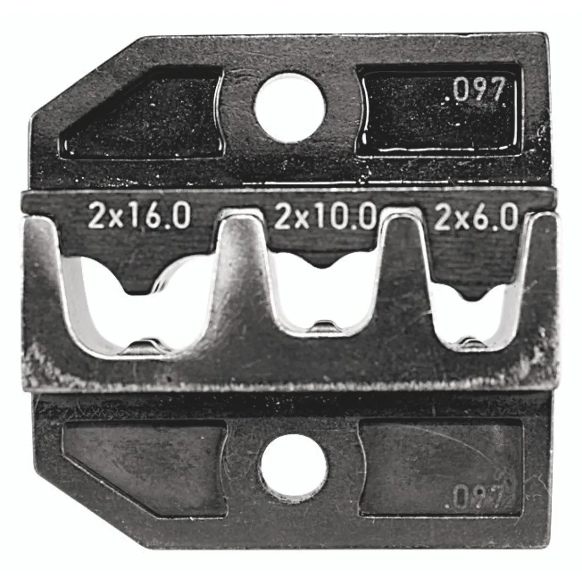 Rennsteig Crimpeinsatz für Twin-Aderendhülsen 6,0 / 10,0 / 16,0 mm²