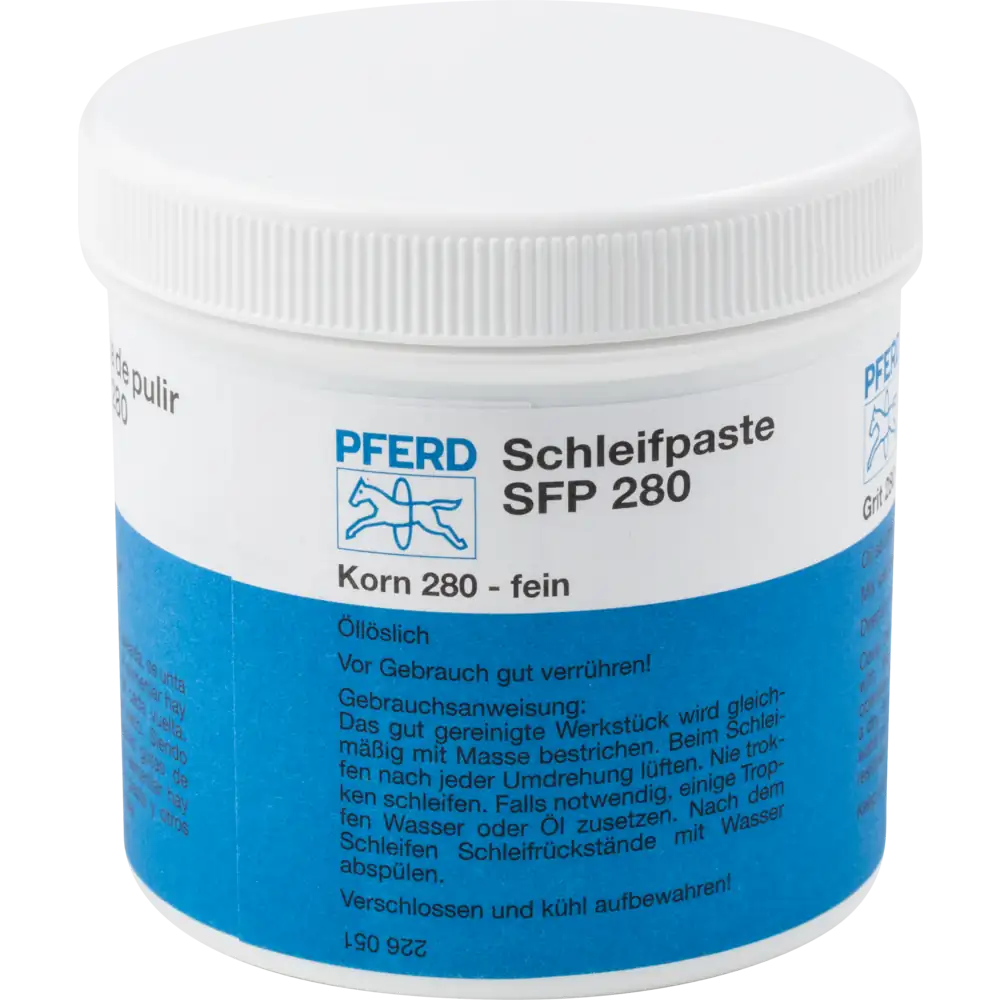 PFERD TOOLS Schleifpaste SFP 250g zum Fein-und Einschleifen von Ventilen und Lagern