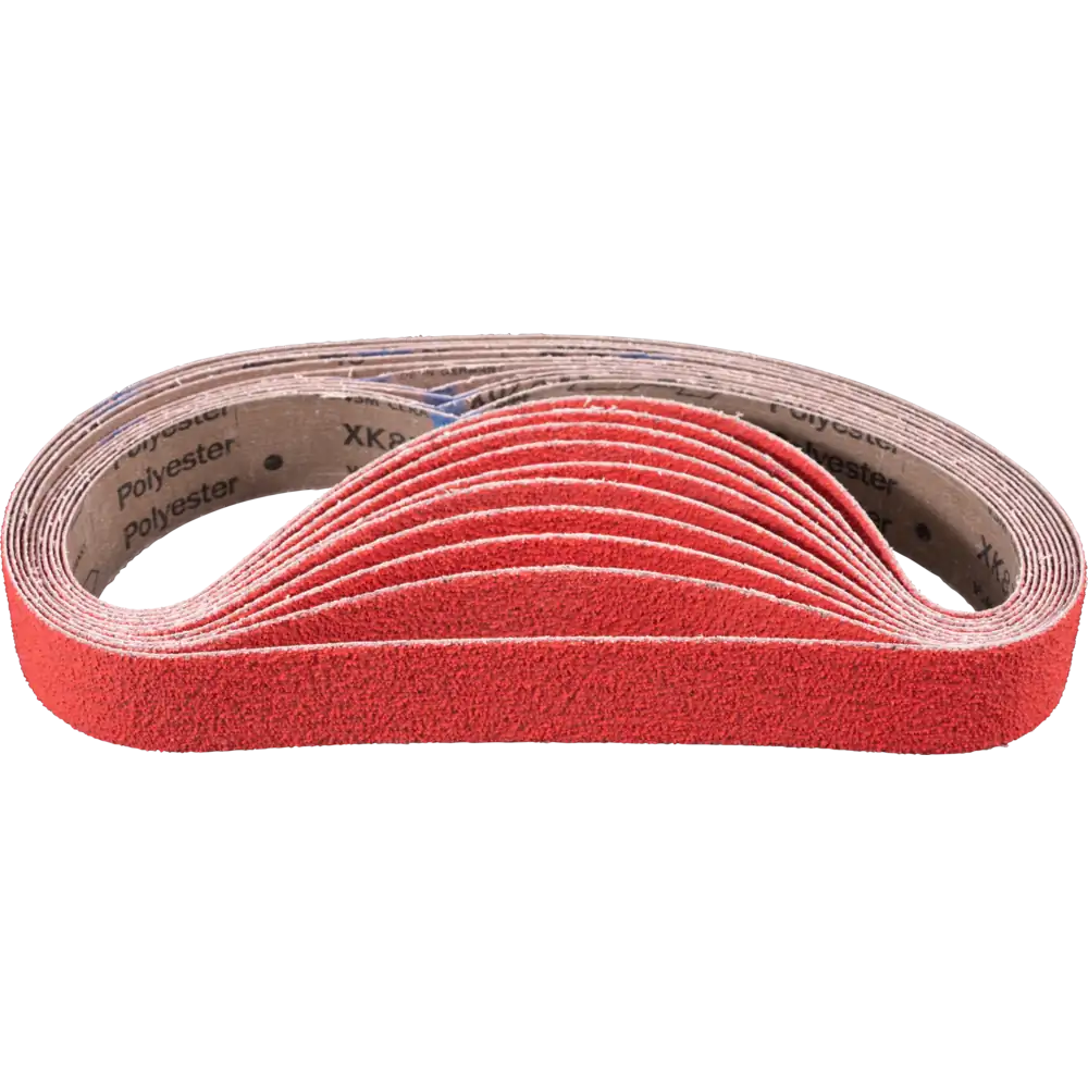 PFERD TOOLS Keramikkorn Schleifband BA CO-COOL für Edelstahl-Schliff mit Rohrbandschleifer