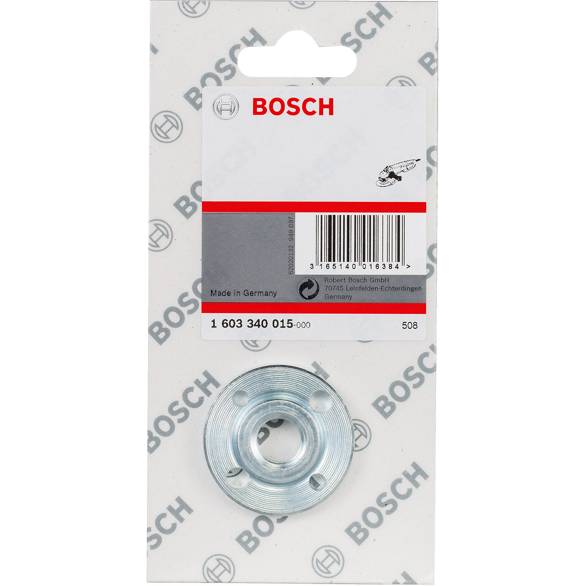 Bosch Rundmutter für Schwabbelscheibe 115 - 150 mm