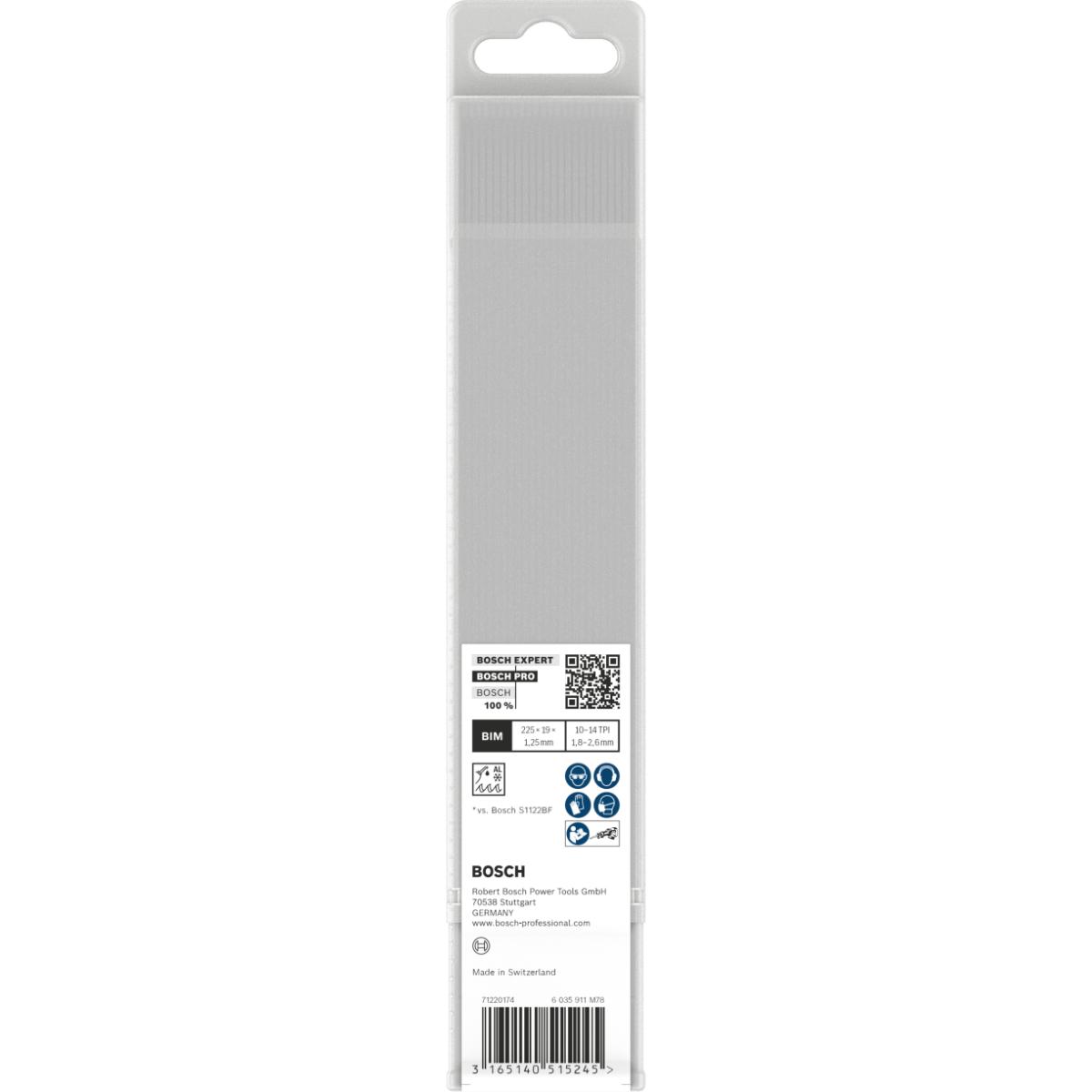 Bosch PRO Säbelsägeblatt S 1125 VF, Heavy for Metal