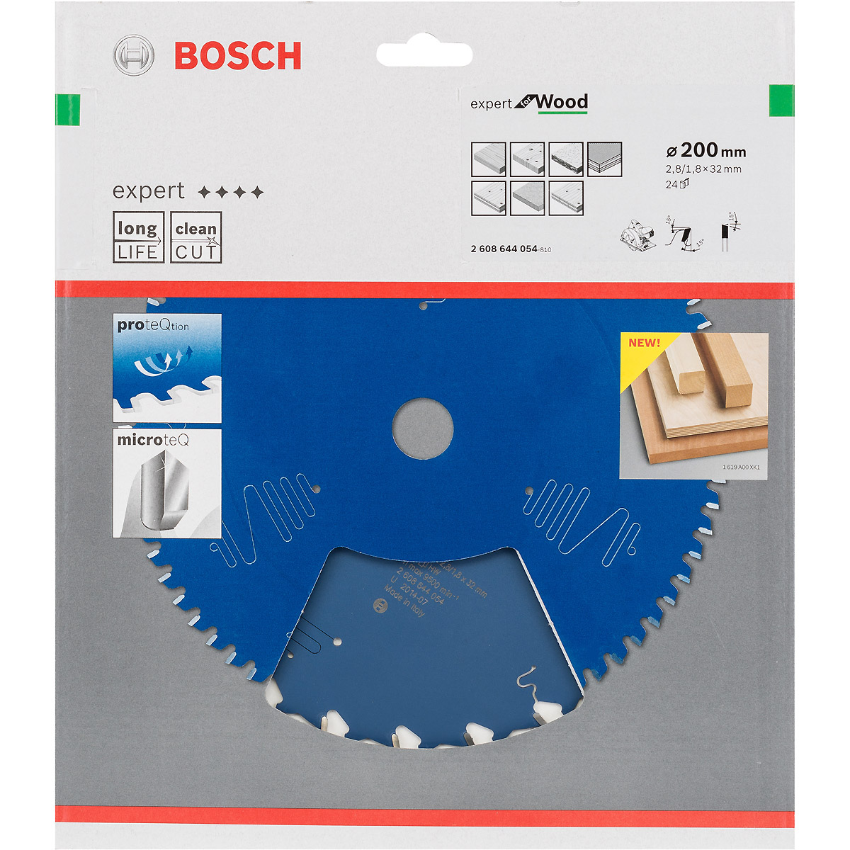 Bosch Kreissägeblatt Expert for Wood ø 200 mm