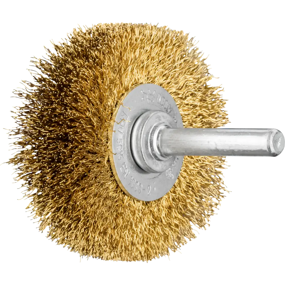 PFERD TOOLS Rundbürste ungezopft RBU Messing-Draht mit Schaft