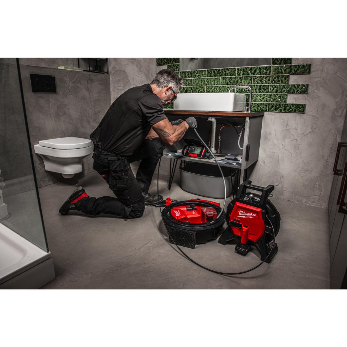 Milwaukee M12 Akku-Hochgeschwindigkeitsmaschine mit flexibler Welle M12HSFSM-602