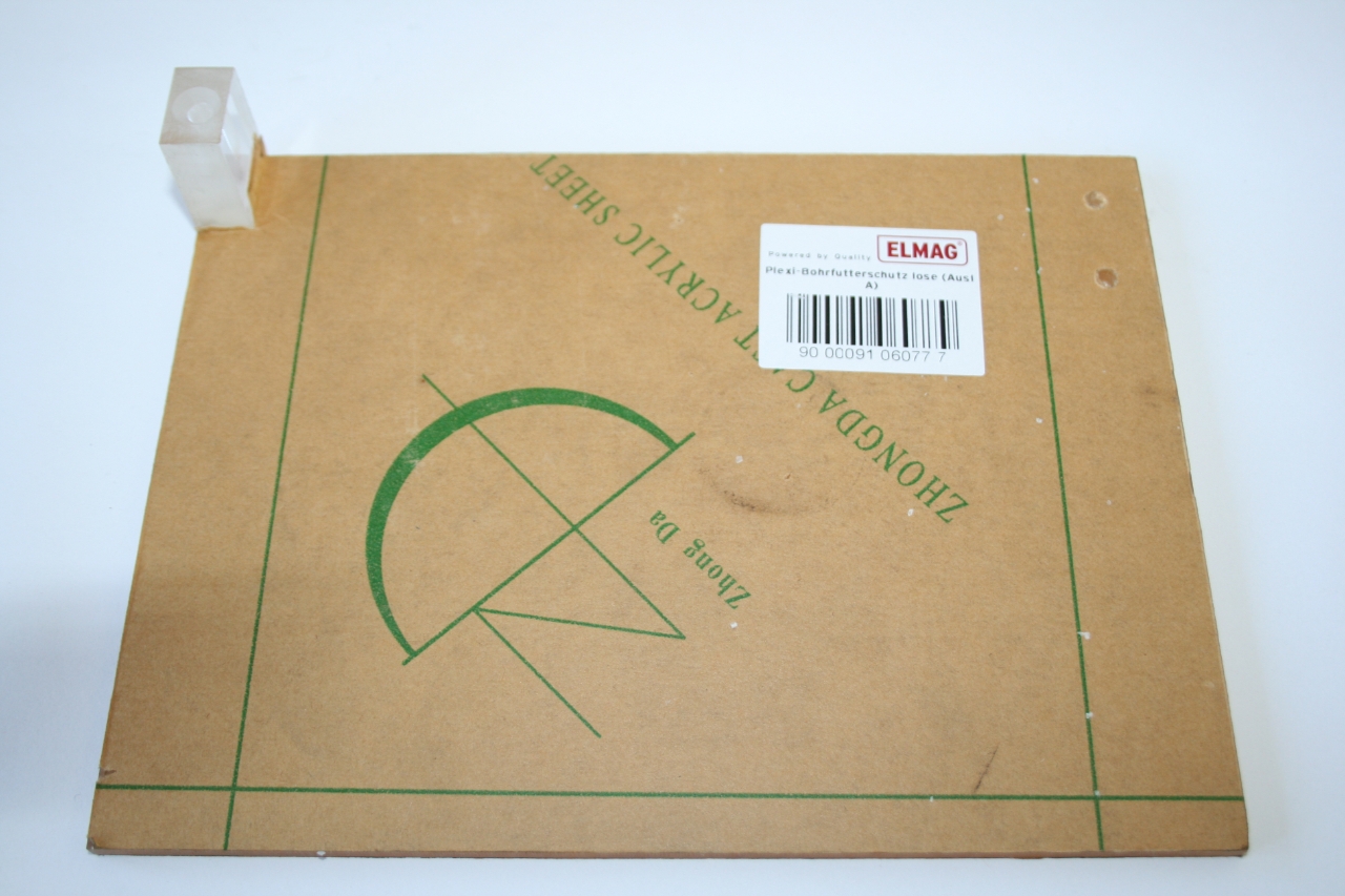 ELMAG Plexi-Bohrfutterschutz lose (Ausf. A)