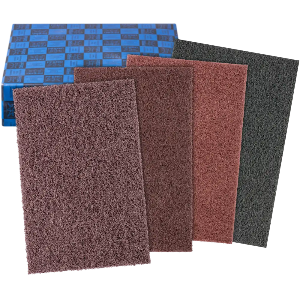 PFERD TOOLS POLINOX Vlies-Handpads-Set PVSK 4-tlg. 154x224 mm A100,A 180,A 280,SIC 400 für Finish