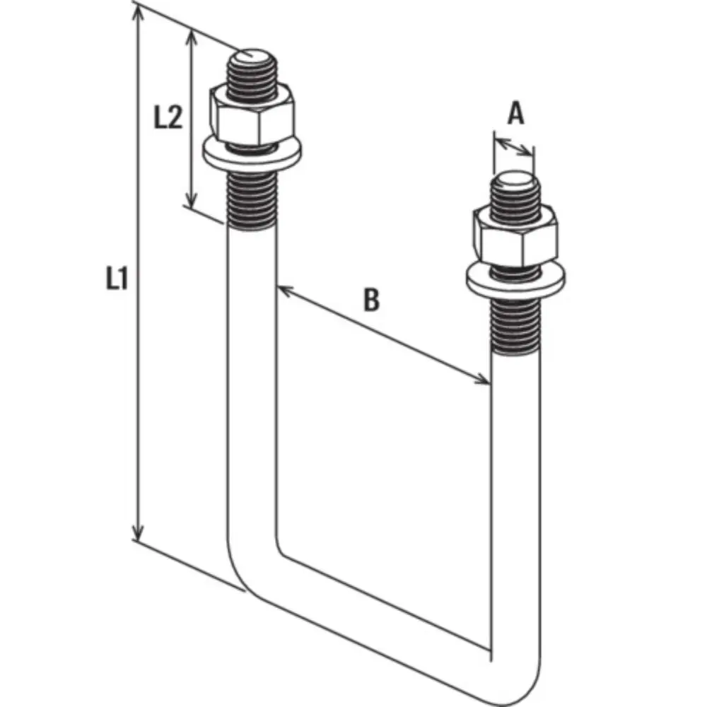 Fischer Festpunkte U-Bügel FMFS UB 90