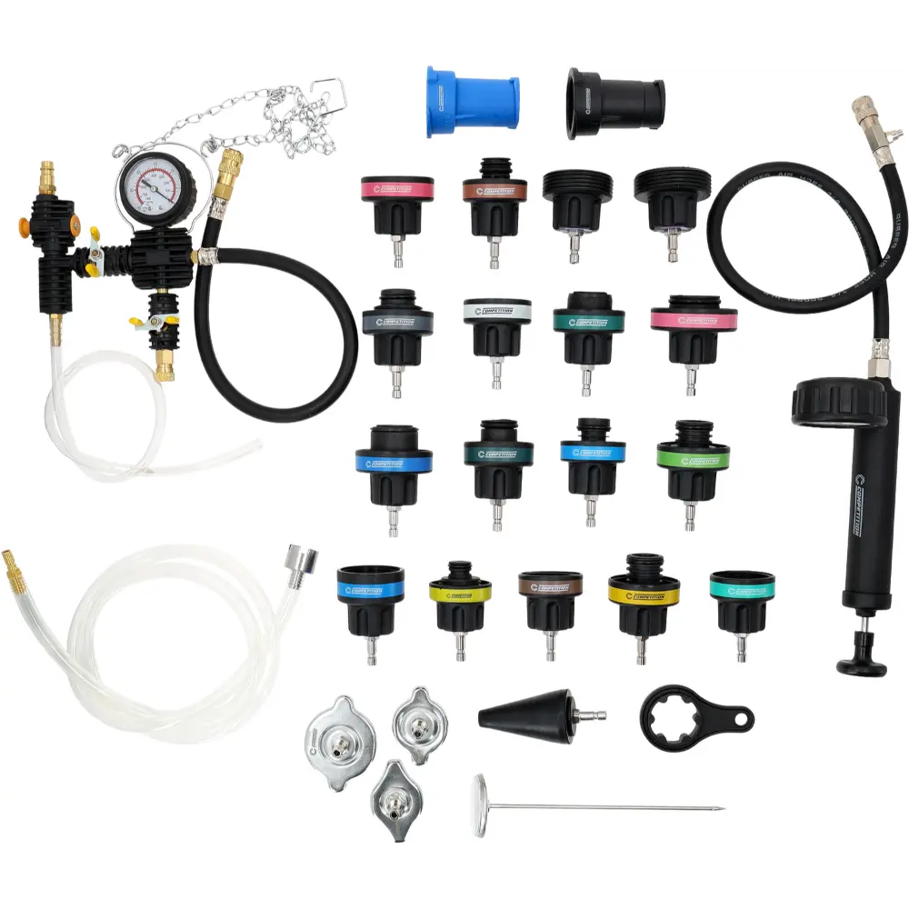 COMPETITION Kühlsystem-Diagnose-Satz, 27-tlg