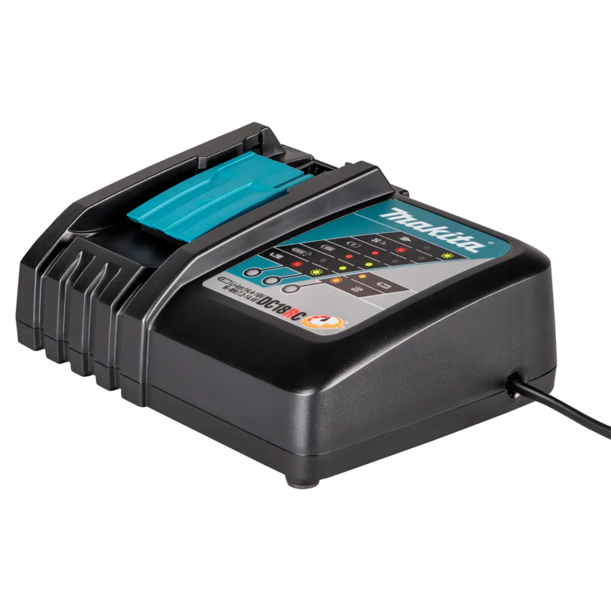 Makita Akku-Multifunktionswerkzeug 18V / 5,0 Ah, 2 Akkus + Ladegerät + Zubehör-Set im MAKPAC - DTM53RTJX1