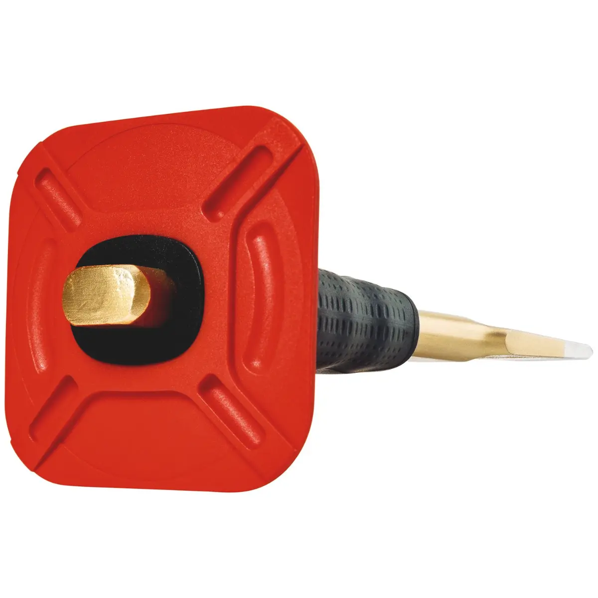 Rennsteig Elektrikerschlitzmeißel mit Handschutz 33 x 250 mm, lackiert