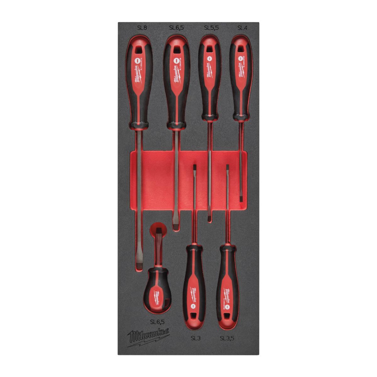 Milwaukee Tri-Lobe Schraubendreher Einlage für Werkstattwagen 78cm