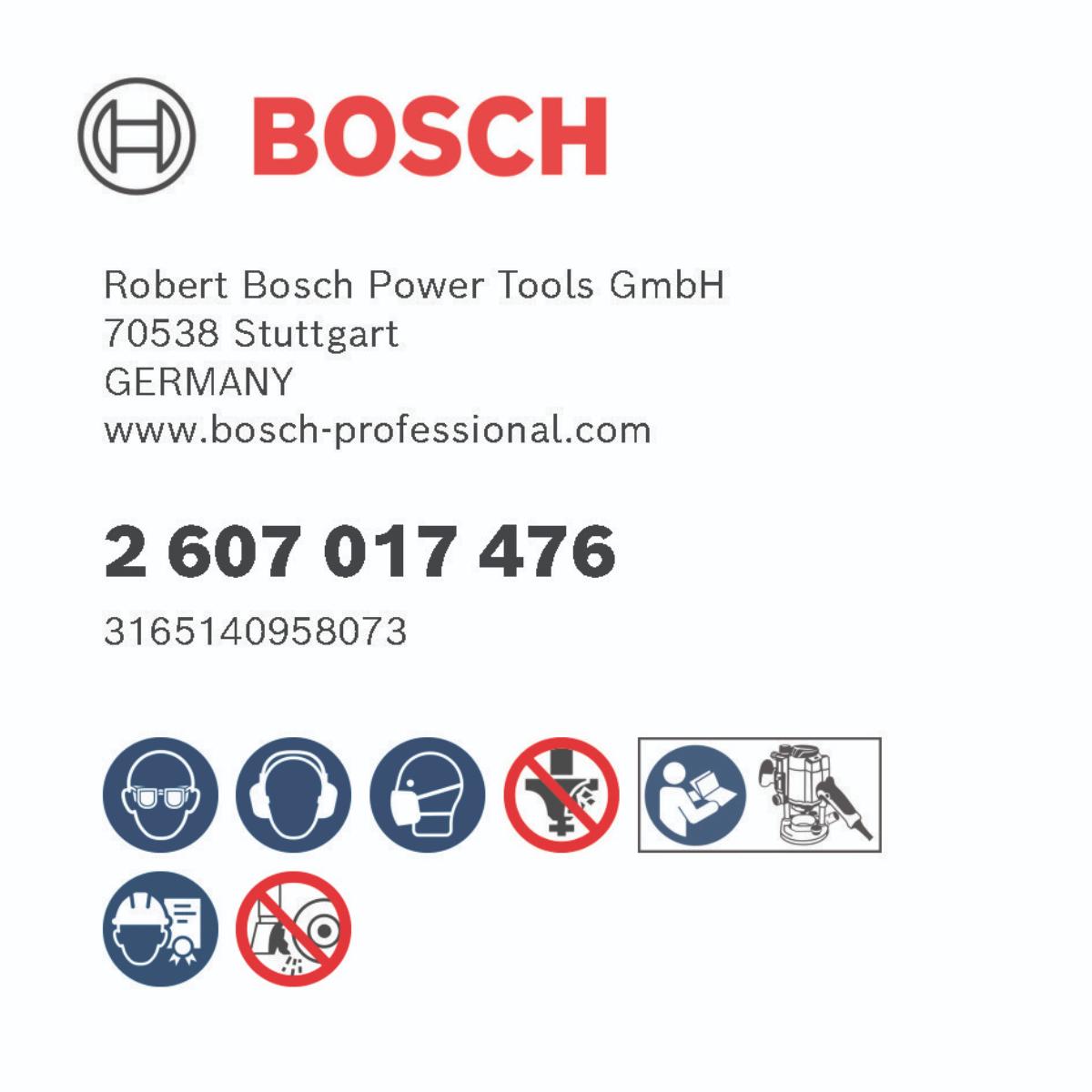 Bosch PRO Fräser Set, 1/4 Schaft, 30-teiliges Set