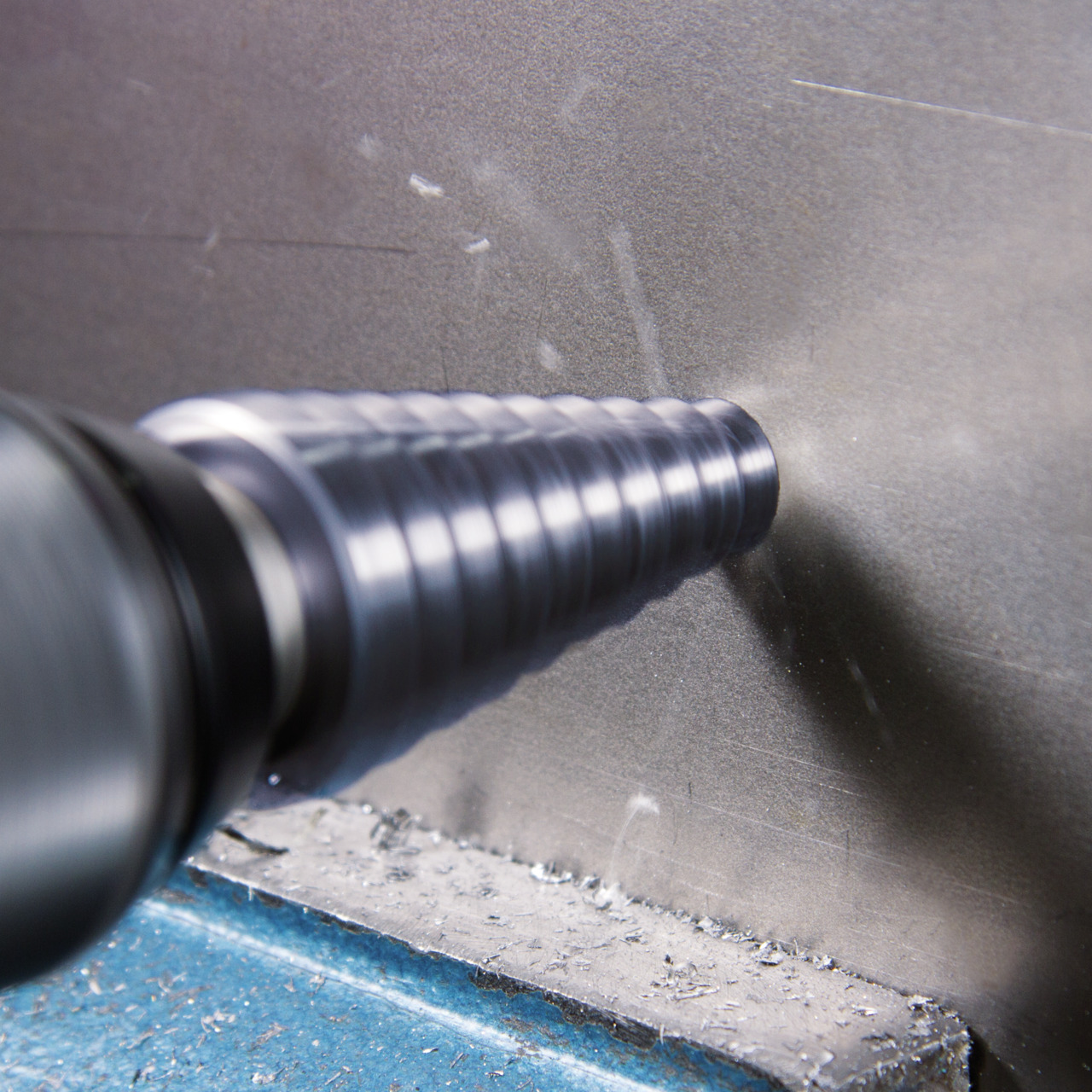 RUKO Stufenbohrer HSS TiAlN spiralgenutet mit Kreuzanschliff