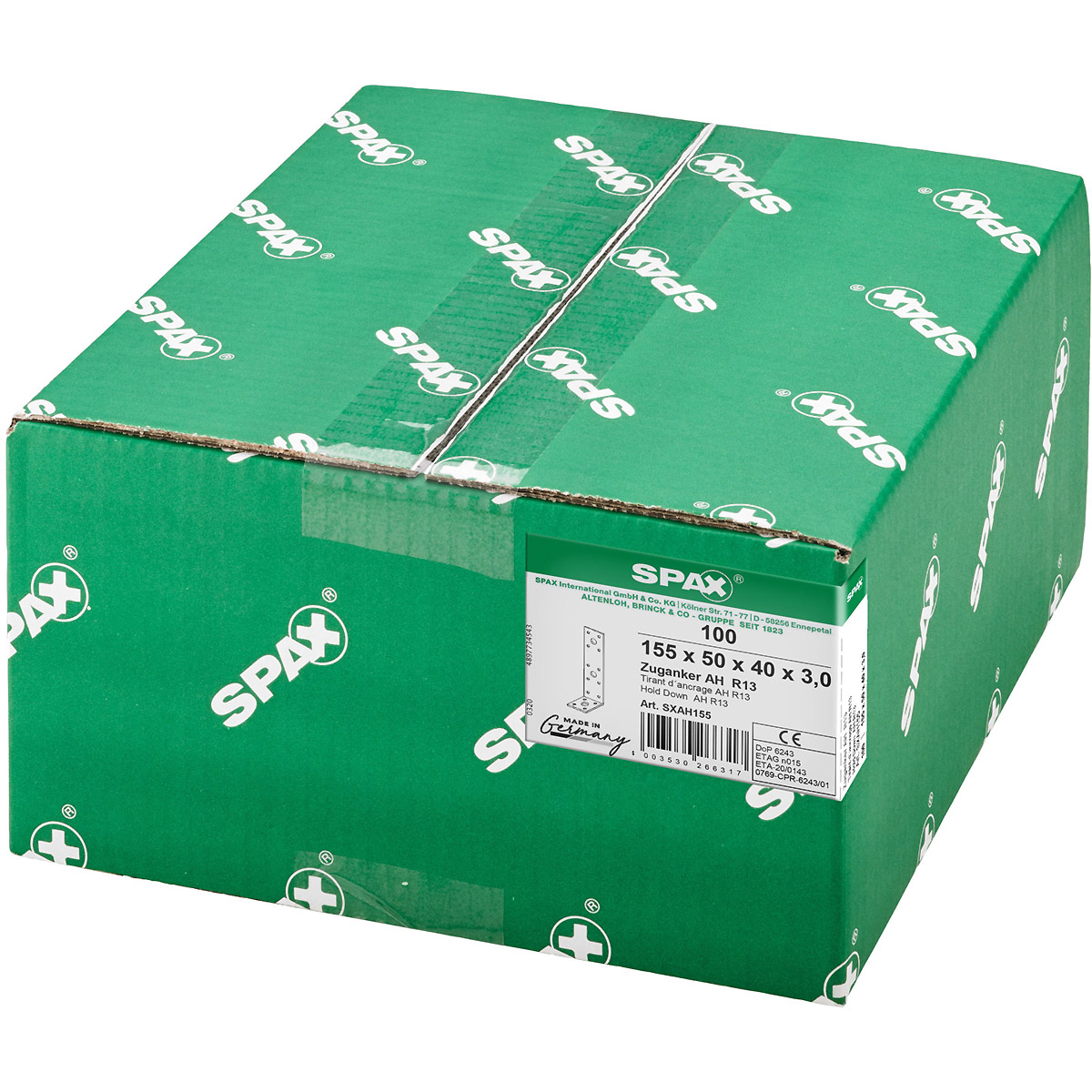 SPAX Zuganker AH R13, 100 Stück