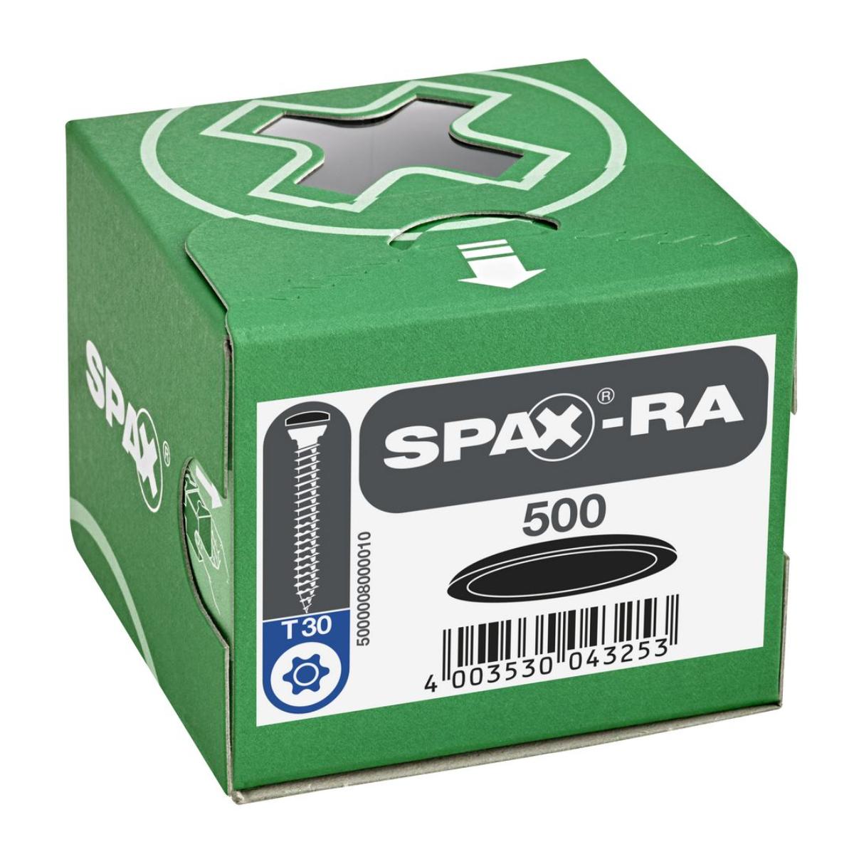 SPAX Rahmenanker, Abdeckkappe schwarz
