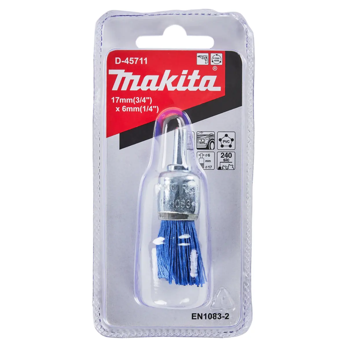 Makita Pinselbürste 17mm Nylon fein - D-45711