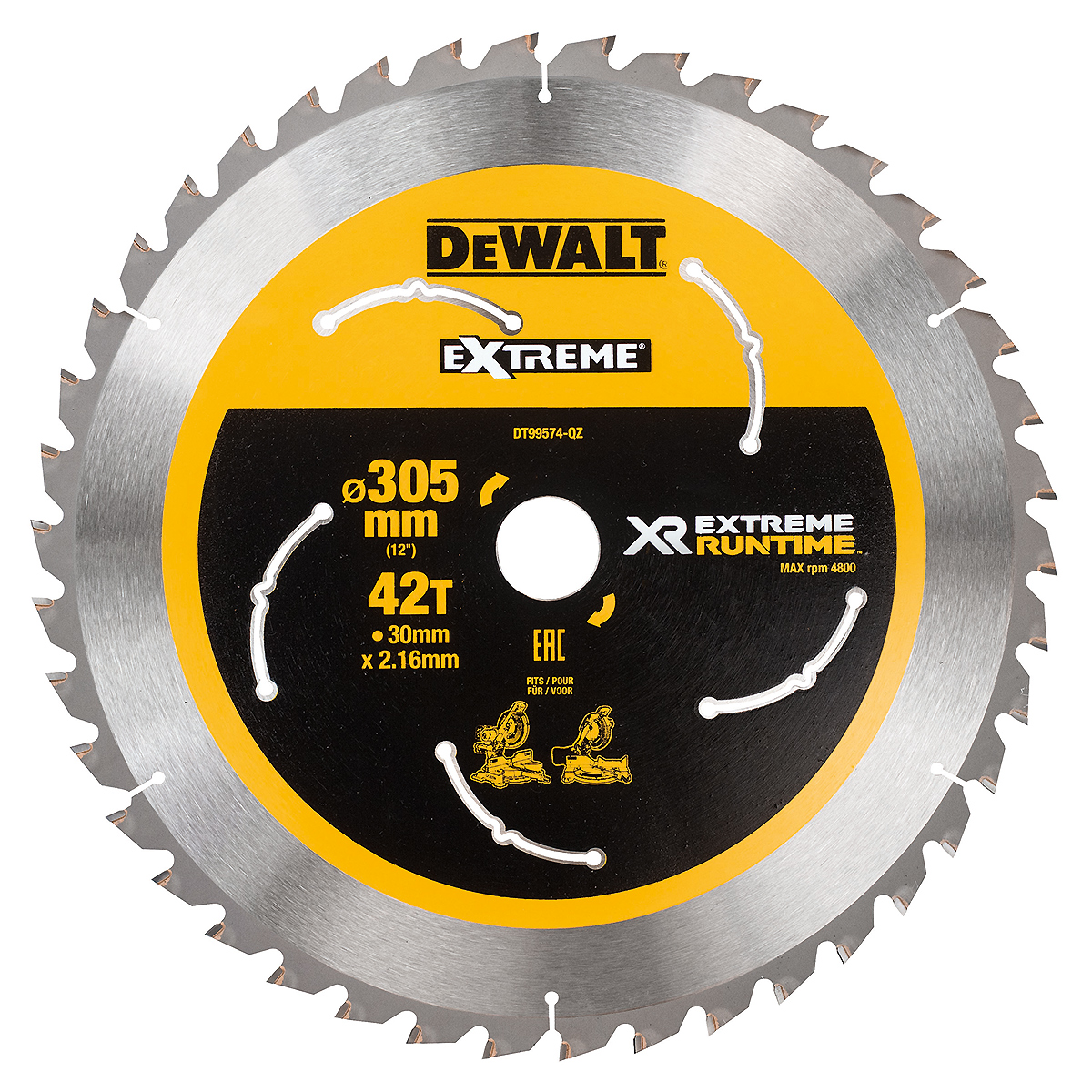 DEWALT XR EXTREME Kreissägeblatt stationär Universeller Einsatz