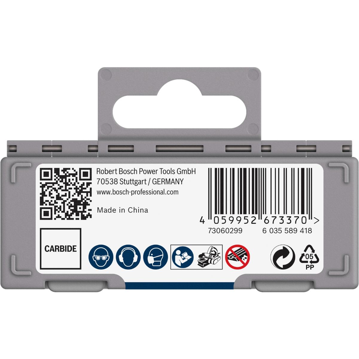 Bosch PRO Hobelmesser, 82 x 5,5 x 1,1 mm, 10 Stück