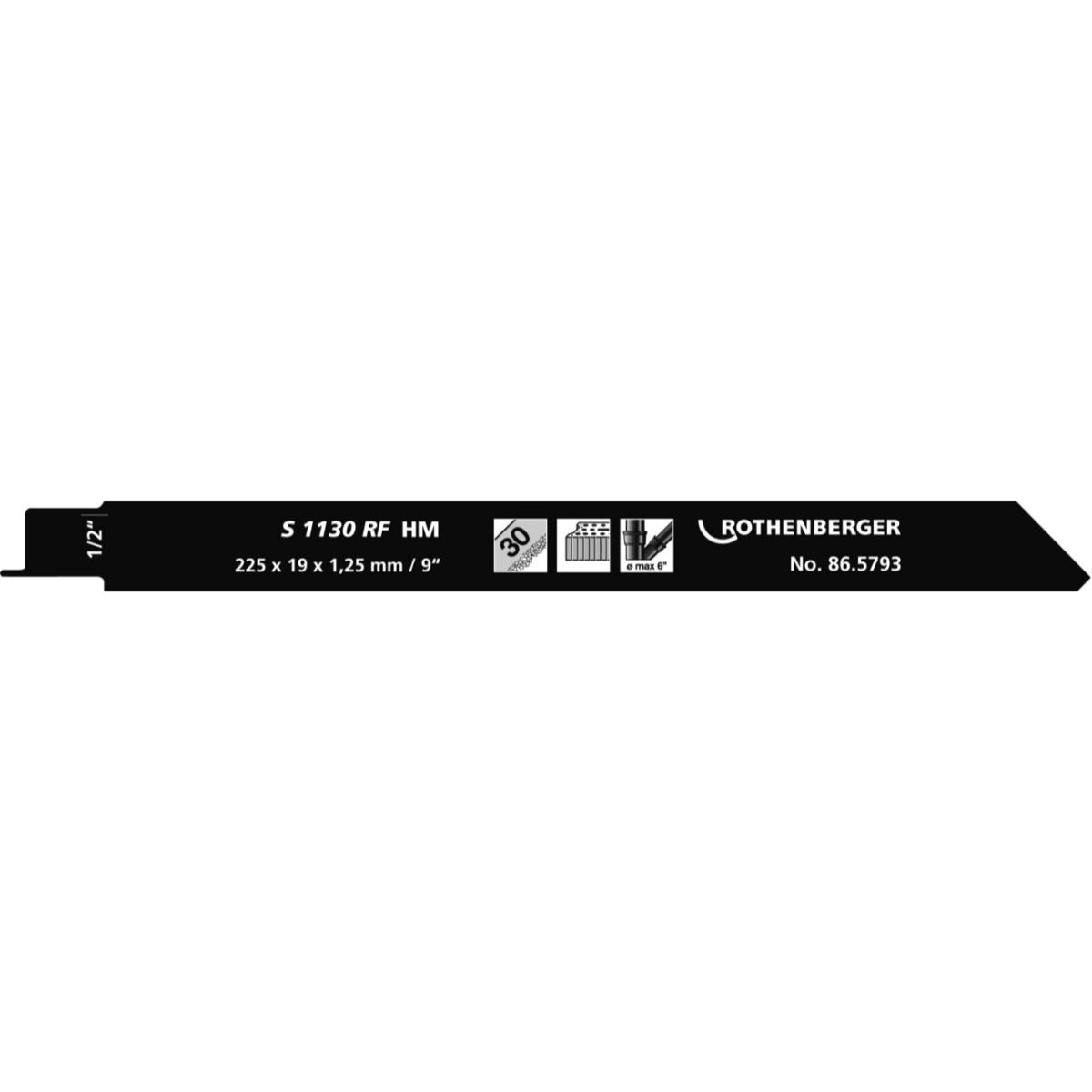Rothenberger Universal - Sägeblatt, 225x20x1,25 - 5 Stück