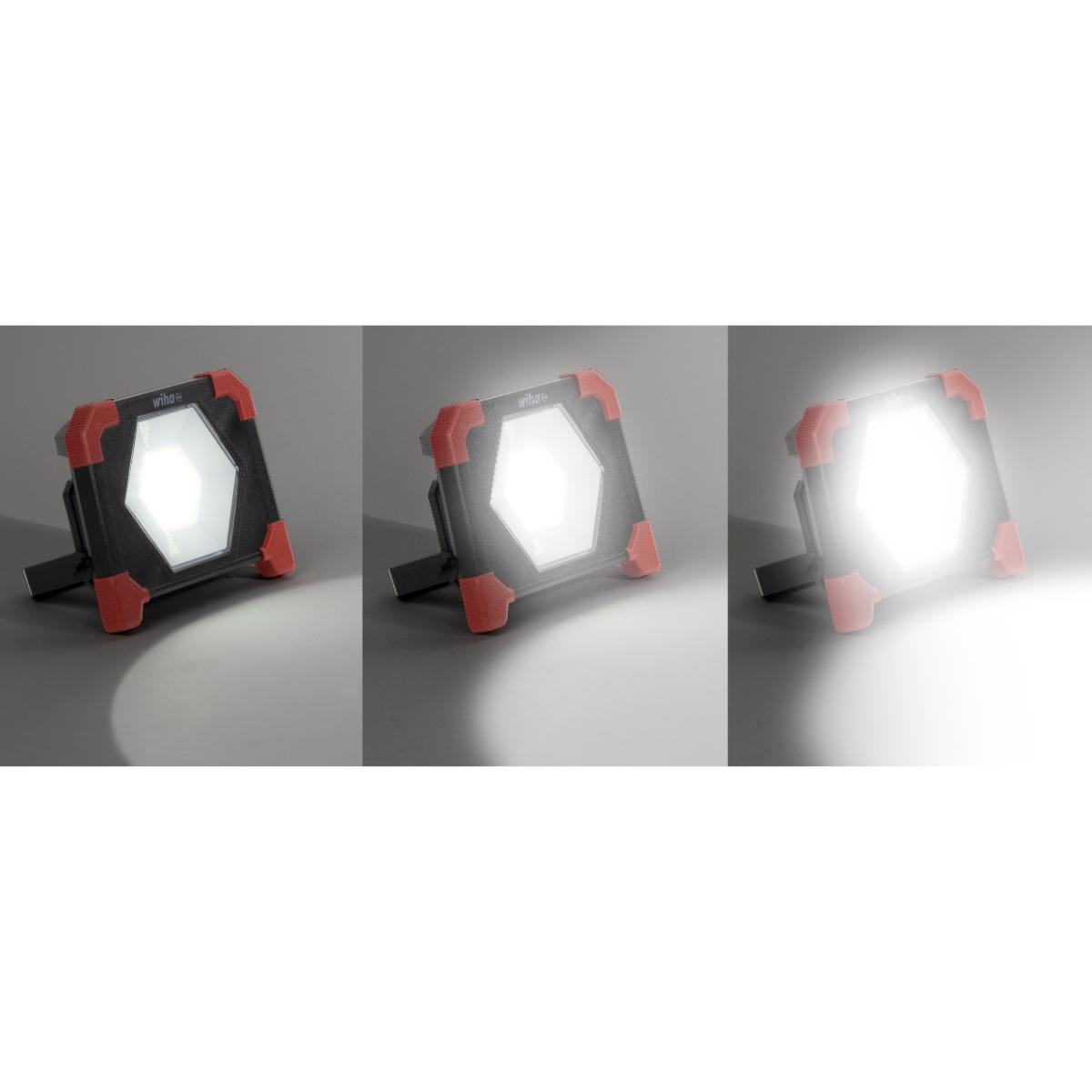 Wiha Akku-Baustrahler 30W, 3.000 lm mit USB-C-Ladekabel