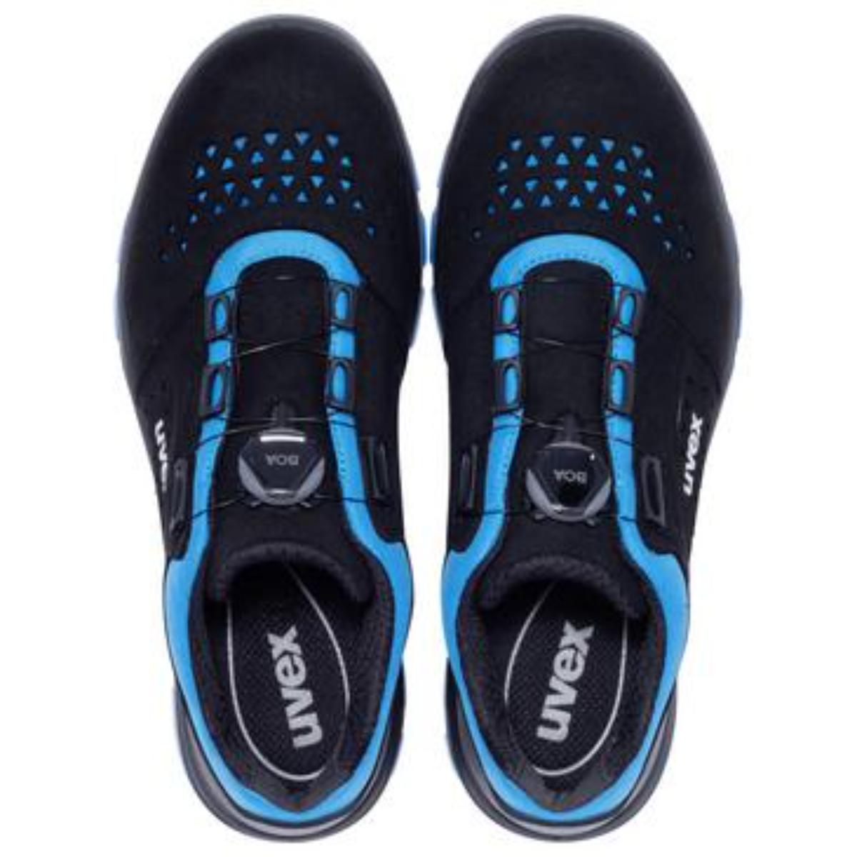 uvex 2 xenova BOA Sicherheitsschuh S1P Halbschuh gelocht