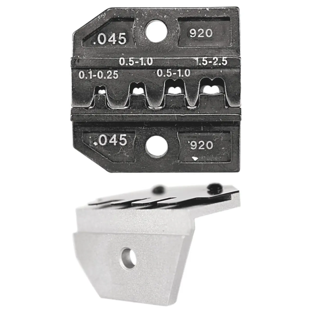 Rennsteig Crimpeinsatz und Kontaktaufnahme für Flachstecker 0,1 - 2,5 mm²