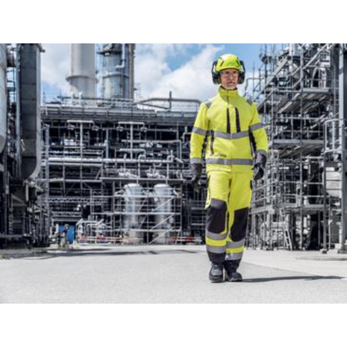 uvex pheos nxt Bügelbrille innen beschlagfrei, außen extrem kratzfest & chemikalienbeständig anthrazit/blau