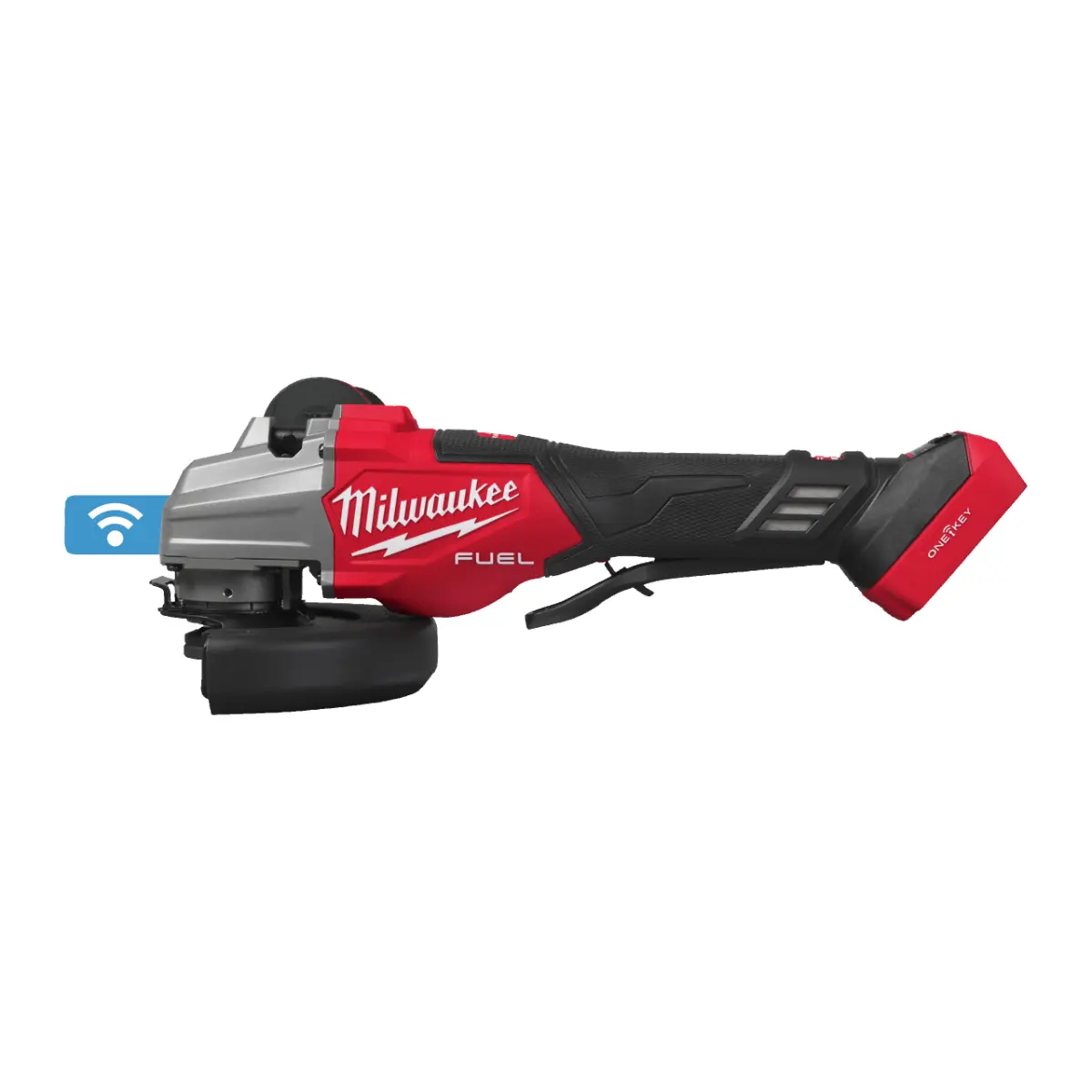 Milwaukee M18 FUEL ONE-KEY Akku-Sicherheitswinkelschleifer 125 mm mit Schiebeschalter M18FHSAGSVO125X-0X