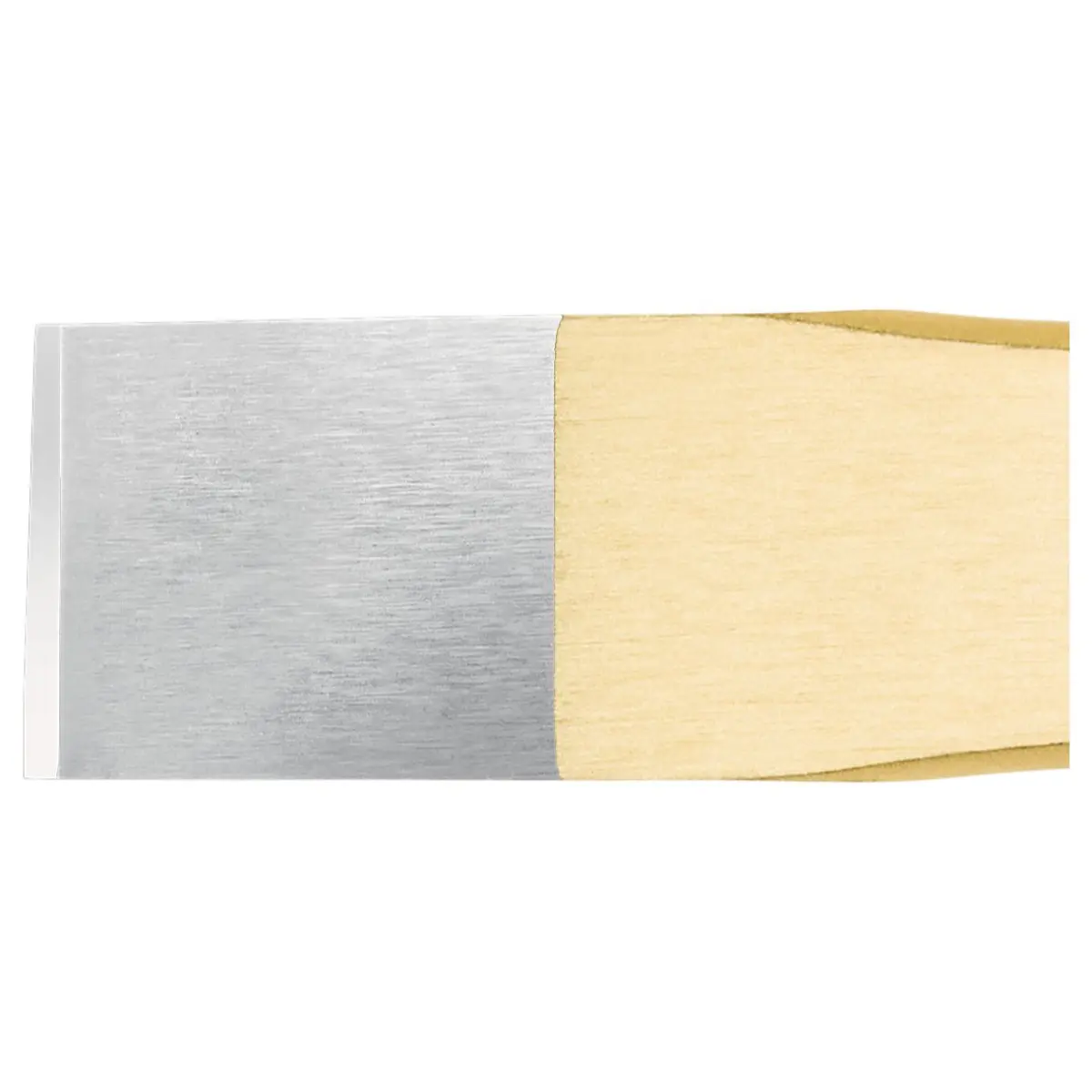 Rennsteig Schlitzmeißel mit Handschutz gerade 28 x 240 mm, poliert
