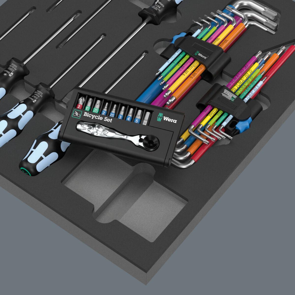 Wera 9760 Schaumstoffeinlage Stainless Set 1