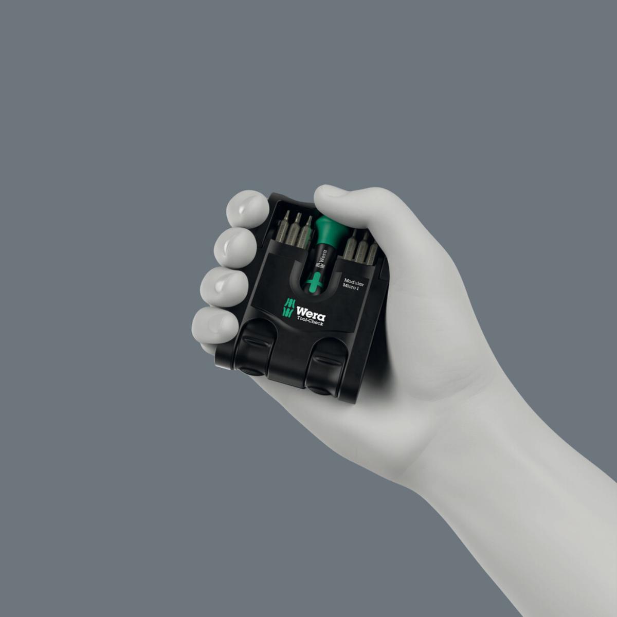 05049002001we Wera Tool-Check Modular Micro 1, 21-teiliges Set