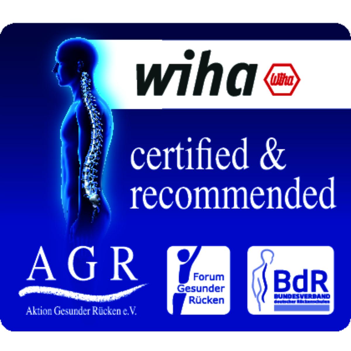 Wiha Schraubendrehergriff SoftFinish -telescopic ESD für SYSTEM 6 Wechselklinge