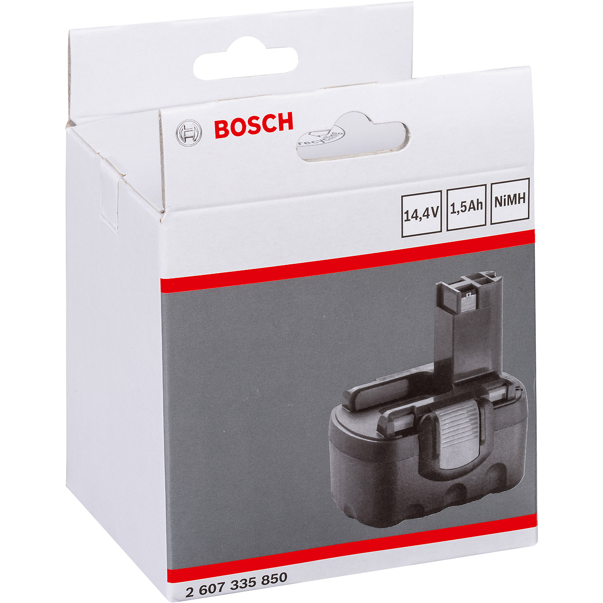 Bosch Akku NiMH 14,4 Volt, 1,5 Ah, O-Akkupack, LD