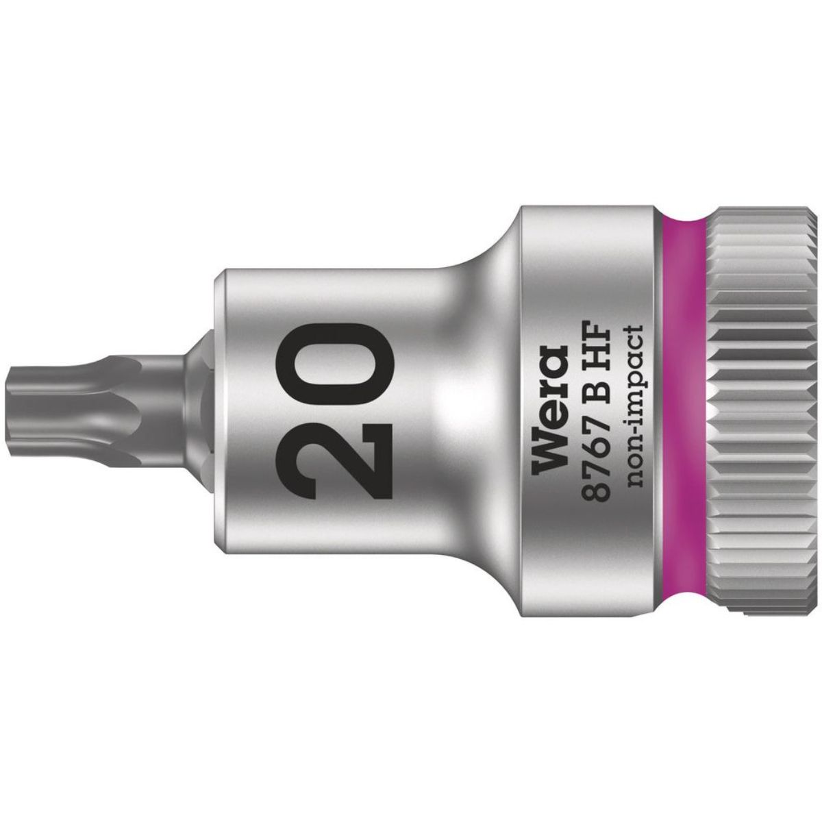 Wera 8767 B HF TORX Zyklop Bitnuss mit 3/8"-Antrieb, mit Haltefunktion