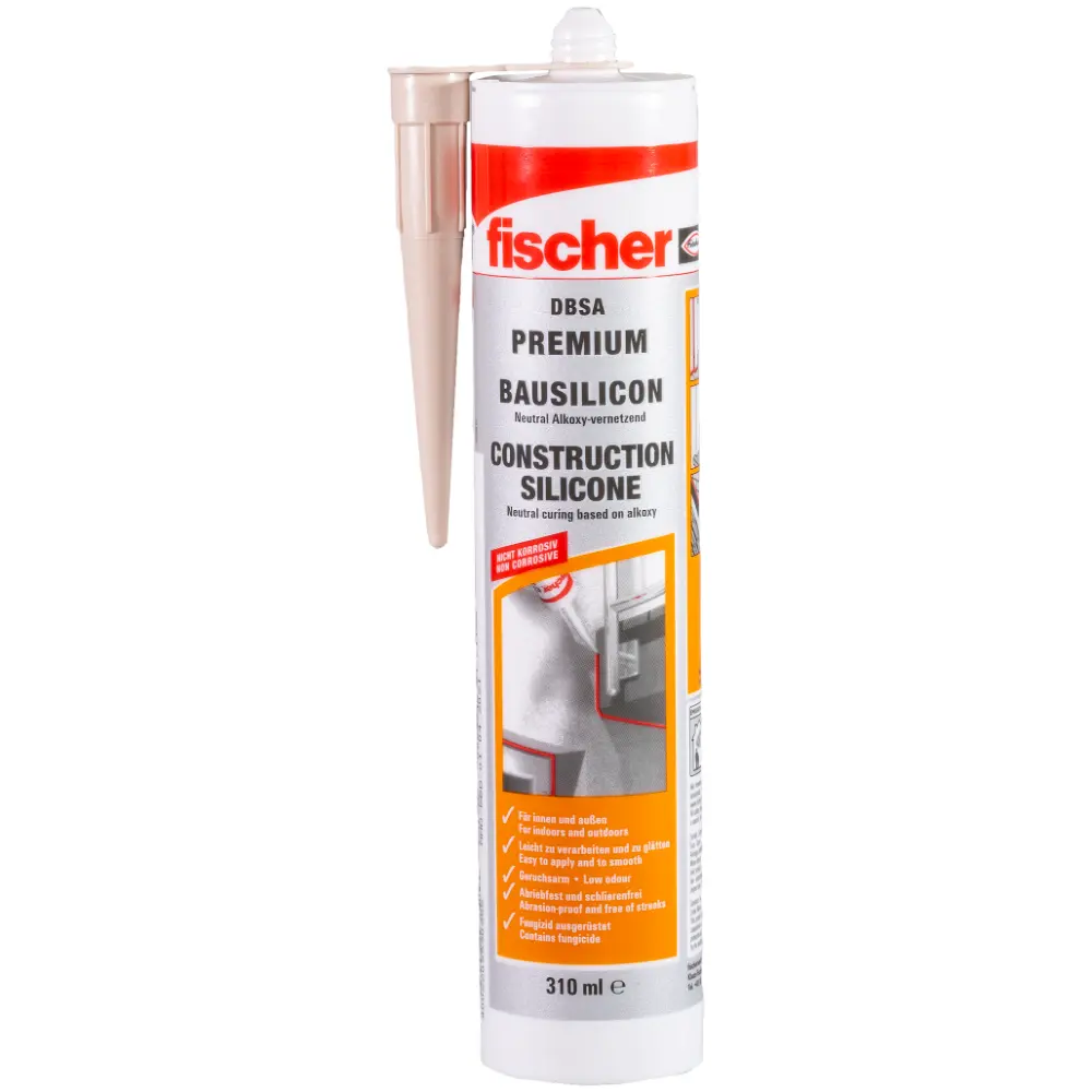 Fischer Bausilikon Construction Pro SI (DBSA) weiß 310 ml