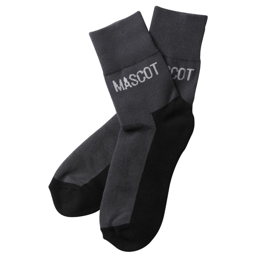 MASCOT Tanga Socken COMPLETE Dunkelanthrazit / Schwarz