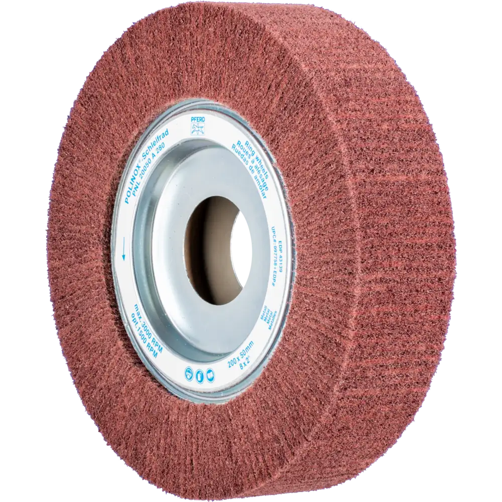 PFERD TOOLS POLINOX Vlies-Schleifrad PNL
